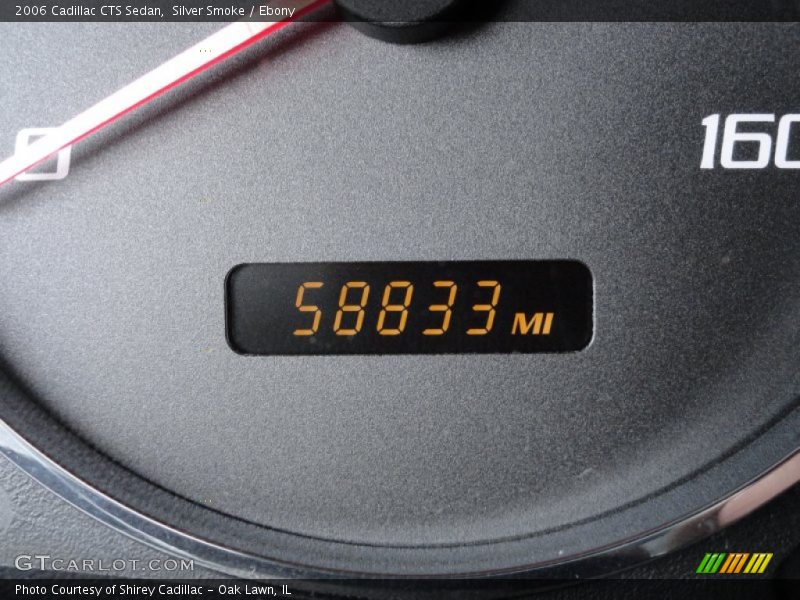 Silver Smoke / Ebony 2006 Cadillac CTS Sedan