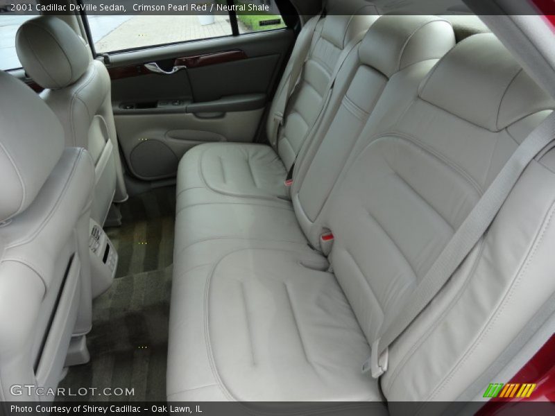 Crimson Pearl Red / Neutral Shale 2001 Cadillac DeVille Sedan