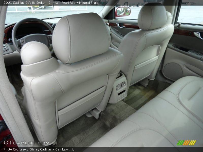 Crimson Pearl Red / Neutral Shale 2001 Cadillac DeVille Sedan