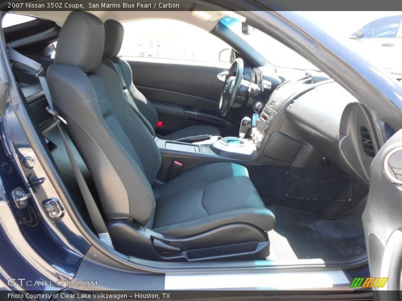  2007 350Z Coupe Carbon Interior