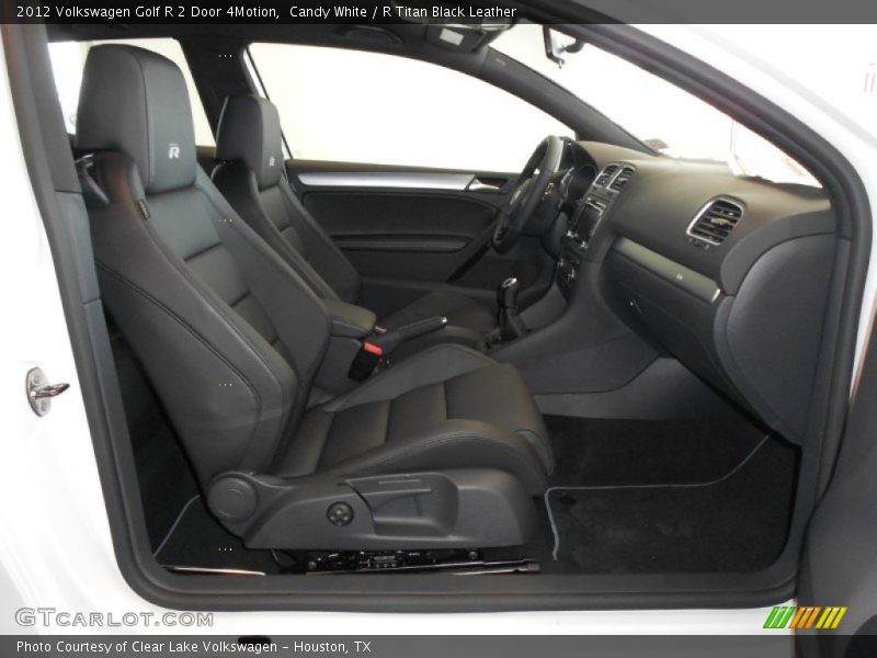  2012 Golf R 2 Door 4Motion R Titan Black Leather Interior