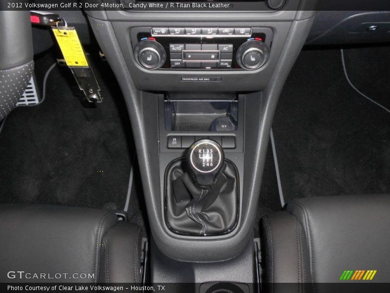  2012 Golf R 2 Door 4Motion 6 Speed Manual Shifter