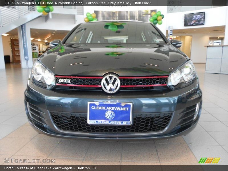Carbon Steel Gray Metallic / Titan Black 2012 Volkswagen GTI 4 Door Autobahn Edition