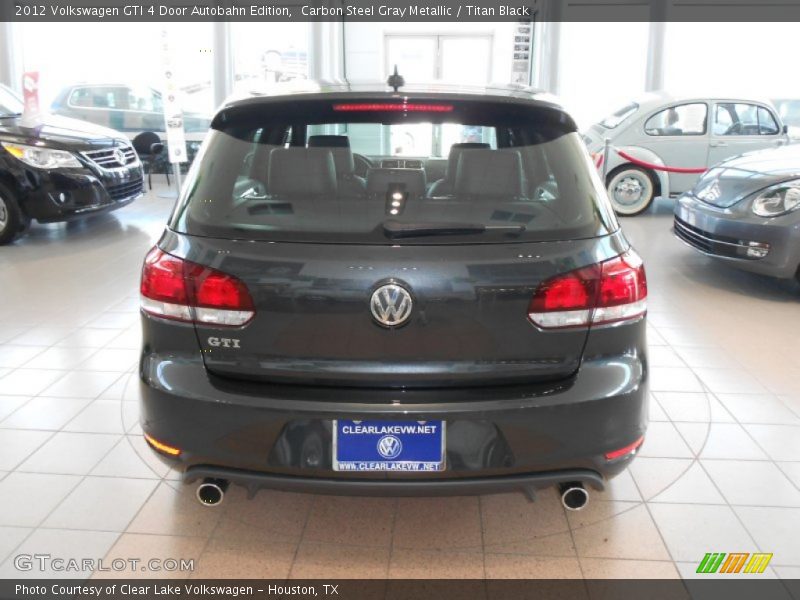 Carbon Steel Gray Metallic / Titan Black 2012 Volkswagen GTI 4 Door Autobahn Edition