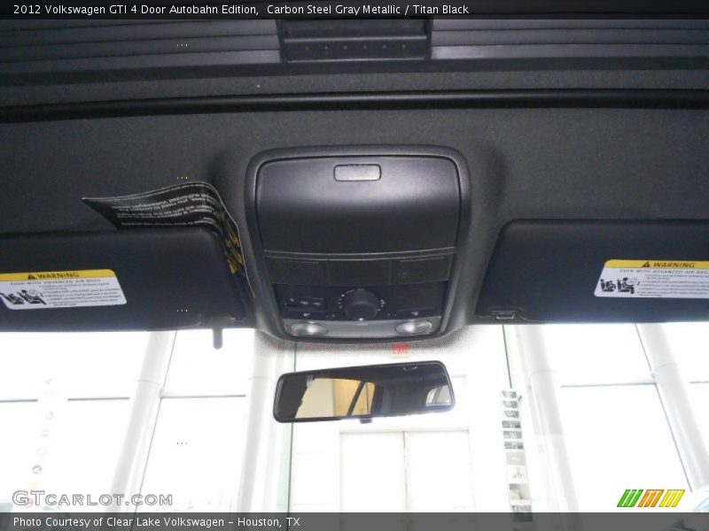 Carbon Steel Gray Metallic / Titan Black 2012 Volkswagen GTI 4 Door Autobahn Edition