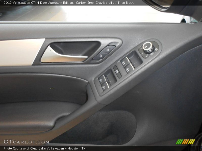 Carbon Steel Gray Metallic / Titan Black 2012 Volkswagen GTI 4 Door Autobahn Edition