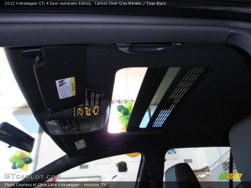 Carbon Steel Gray Metallic / Titan Black 2012 Volkswagen GTI 4 Door Autobahn Edition