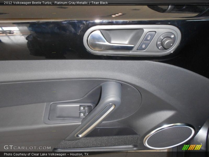 Platinum Gray Metallic / Titan Black 2012 Volkswagen Beetle Turbo