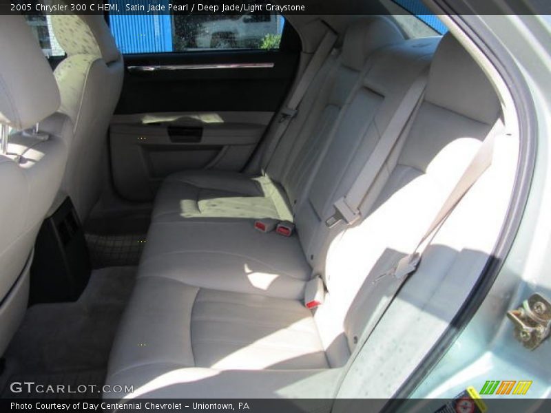 Satin Jade Pearl / Deep Jade/Light Graystone 2005 Chrysler 300 C HEMI