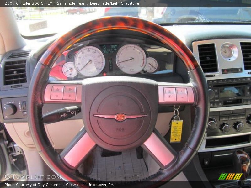 Satin Jade Pearl / Deep Jade/Light Graystone 2005 Chrysler 300 C HEMI