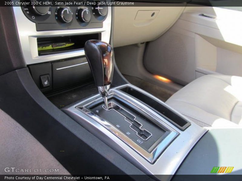 Satin Jade Pearl / Deep Jade/Light Graystone 2005 Chrysler 300 C HEMI
