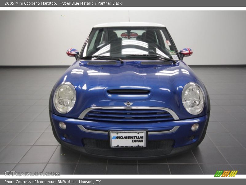 Hyper Blue Metallic / Panther Black 2005 Mini Cooper S Hardtop