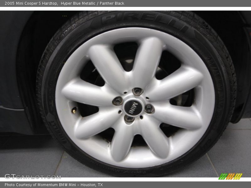 Hyper Blue Metallic / Panther Black 2005 Mini Cooper S Hardtop