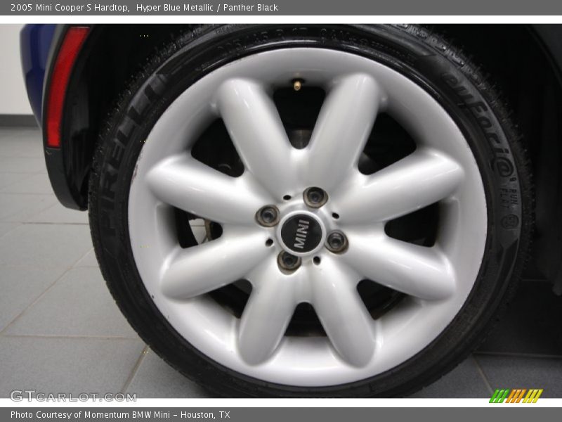 Hyper Blue Metallic / Panther Black 2005 Mini Cooper S Hardtop
