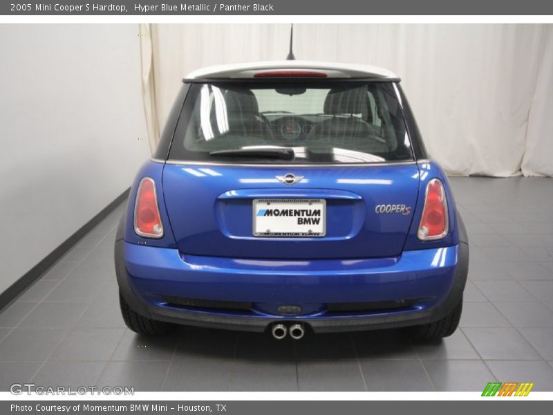 Hyper Blue Metallic / Panther Black 2005 Mini Cooper S Hardtop