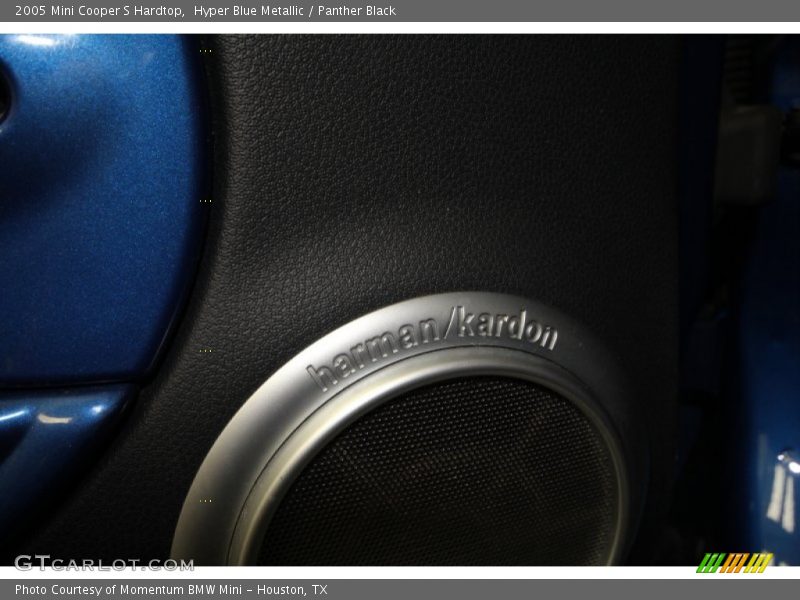 Hyper Blue Metallic / Panther Black 2005 Mini Cooper S Hardtop