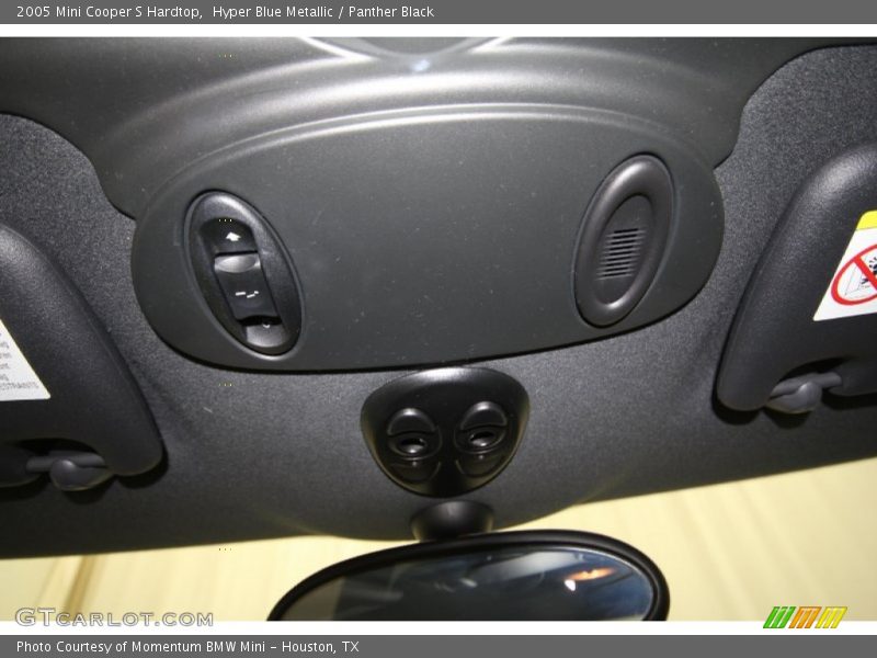 Hyper Blue Metallic / Panther Black 2005 Mini Cooper S Hardtop