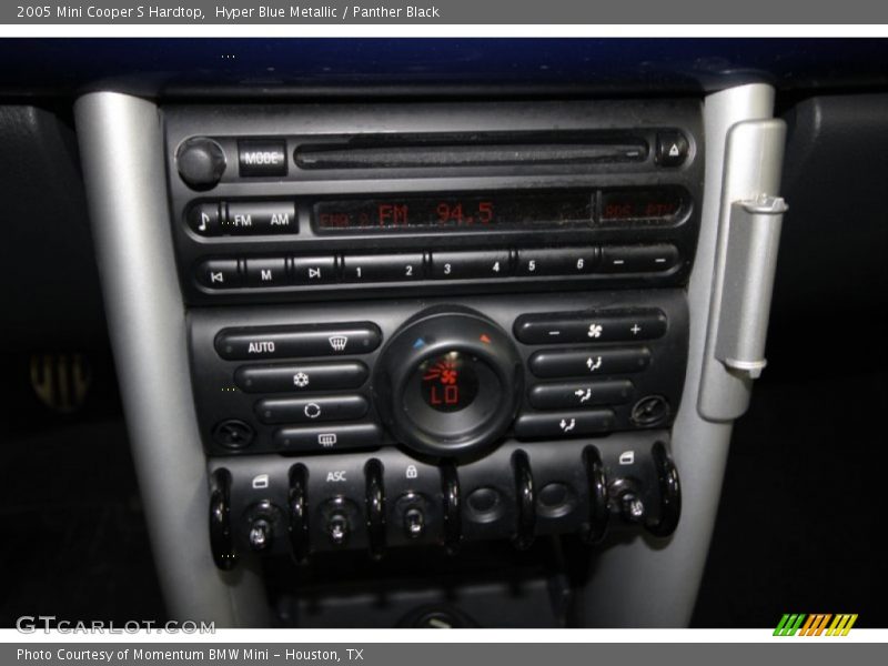 Hyper Blue Metallic / Panther Black 2005 Mini Cooper S Hardtop