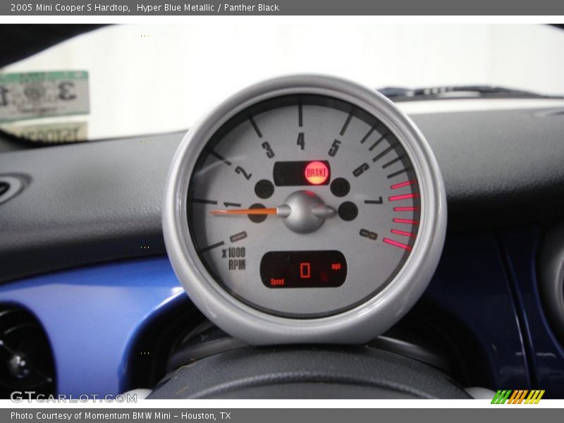 Hyper Blue Metallic / Panther Black 2005 Mini Cooper S Hardtop