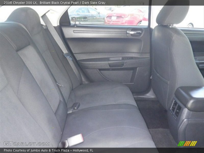 Brilliant Black Crystal Pearl / Dark Slate Gray 2008 Chrysler 300 LX