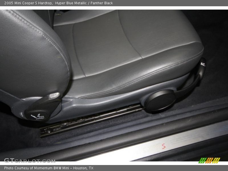Hyper Blue Metallic / Panther Black 2005 Mini Cooper S Hardtop