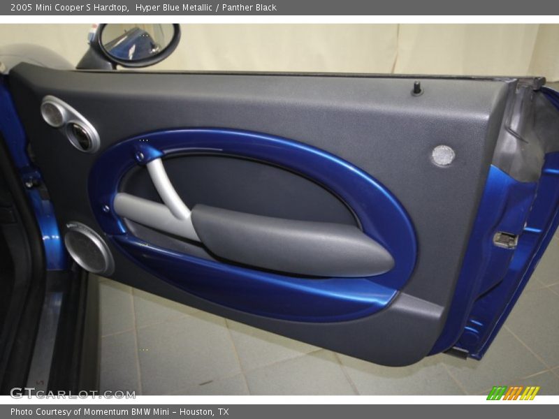 Hyper Blue Metallic / Panther Black 2005 Mini Cooper S Hardtop