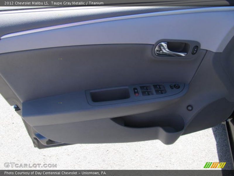 Taupe Gray Metallic / Titanium 2012 Chevrolet Malibu LS