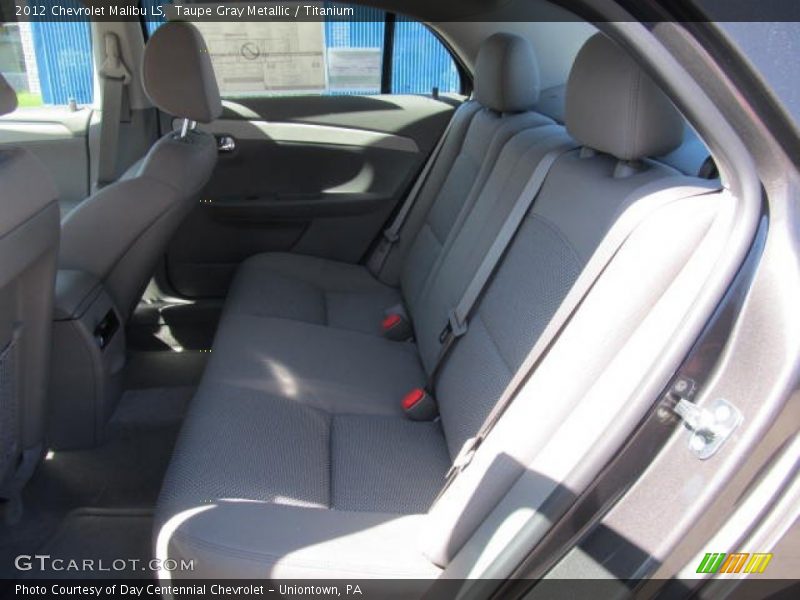 Taupe Gray Metallic / Titanium 2012 Chevrolet Malibu LS