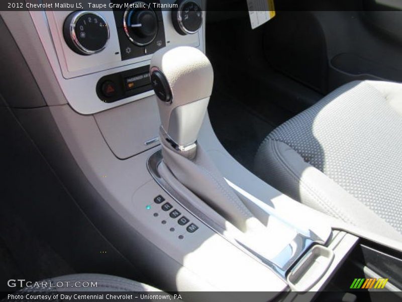 Taupe Gray Metallic / Titanium 2012 Chevrolet Malibu LS
