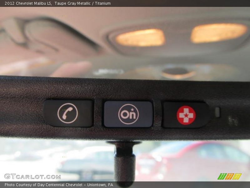 Taupe Gray Metallic / Titanium 2012 Chevrolet Malibu LS