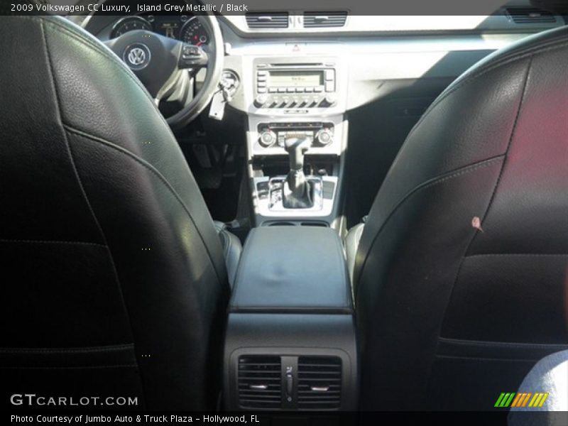 Island Grey Metallic / Black 2009 Volkswagen CC Luxury
