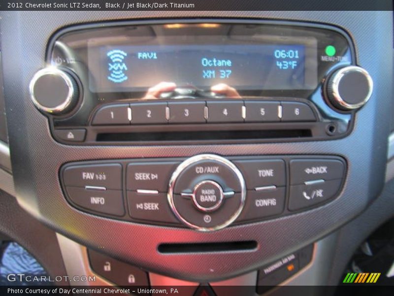 Controls of 2012 Sonic LTZ Sedan