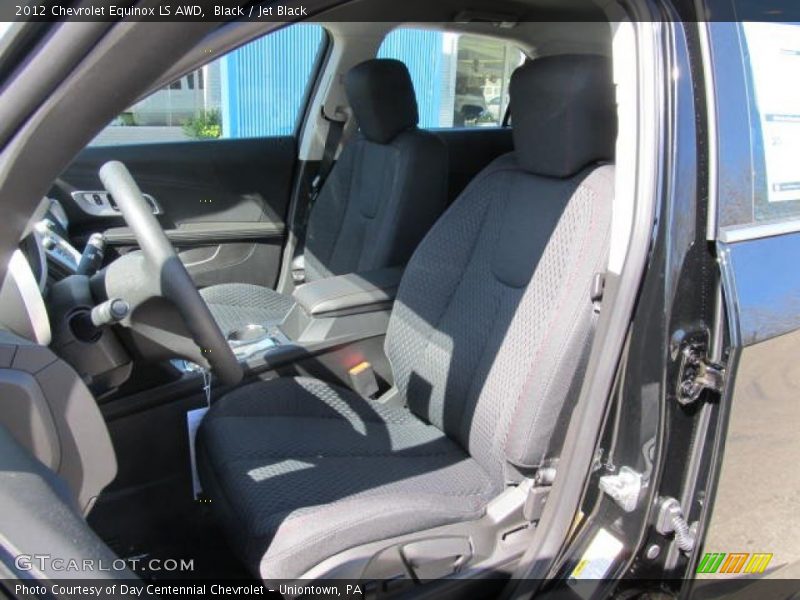 Black / Jet Black 2012 Chevrolet Equinox LS AWD