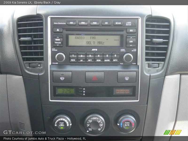 Controls of 2009 Sorento LX