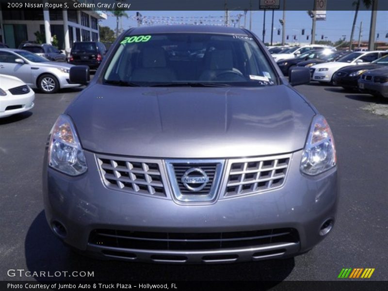 Gotham Gray / Gray 2009 Nissan Rogue S