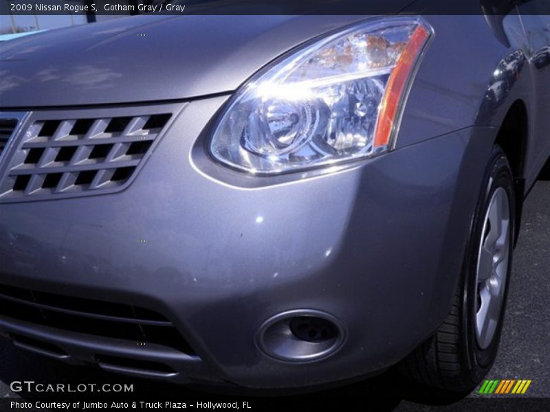Gotham Gray / Gray 2009 Nissan Rogue S