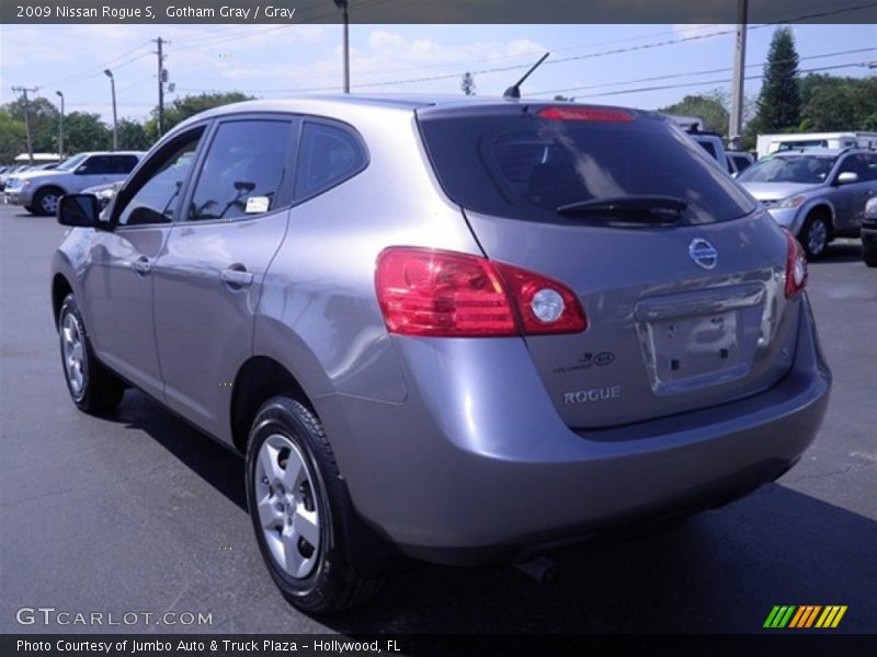 Gotham Gray / Gray 2009 Nissan Rogue S