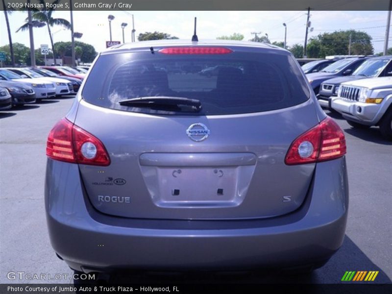 Gotham Gray / Gray 2009 Nissan Rogue S