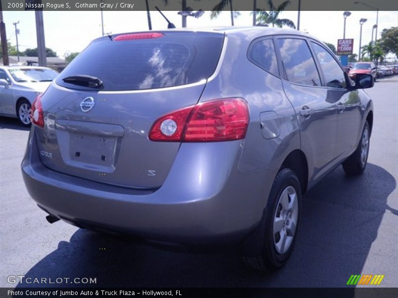 Gotham Gray / Gray 2009 Nissan Rogue S