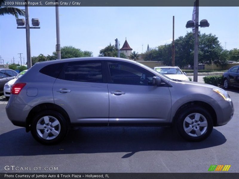 Gotham Gray / Gray 2009 Nissan Rogue S