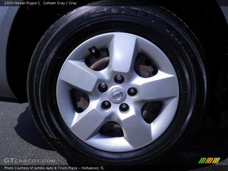 Gotham Gray / Gray 2009 Nissan Rogue S
