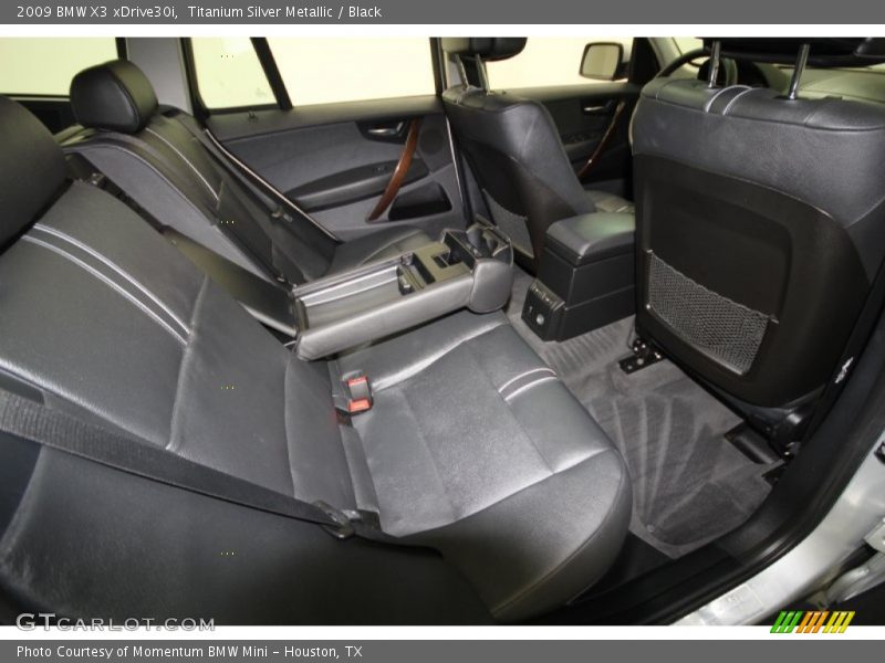 Titanium Silver Metallic / Black 2009 BMW X3 xDrive30i