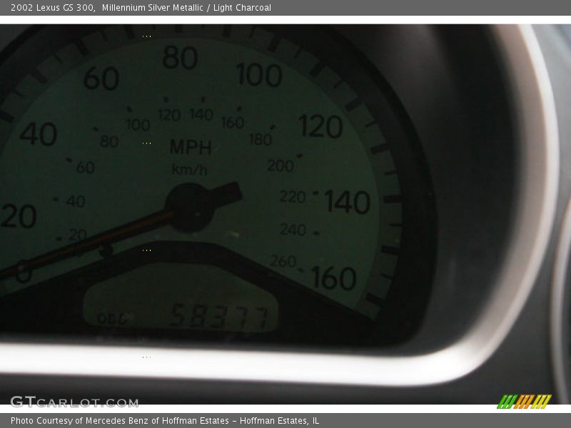 Millennium Silver Metallic / Light Charcoal 2002 Lexus GS 300