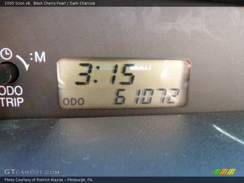 Black Cherry Pearl / Dark Charcoal 2005 Scion xB