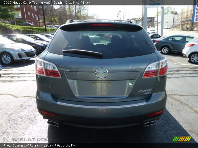 Dolphin Gray Mica / Black 2010 Mazda CX-9 Touring AWD