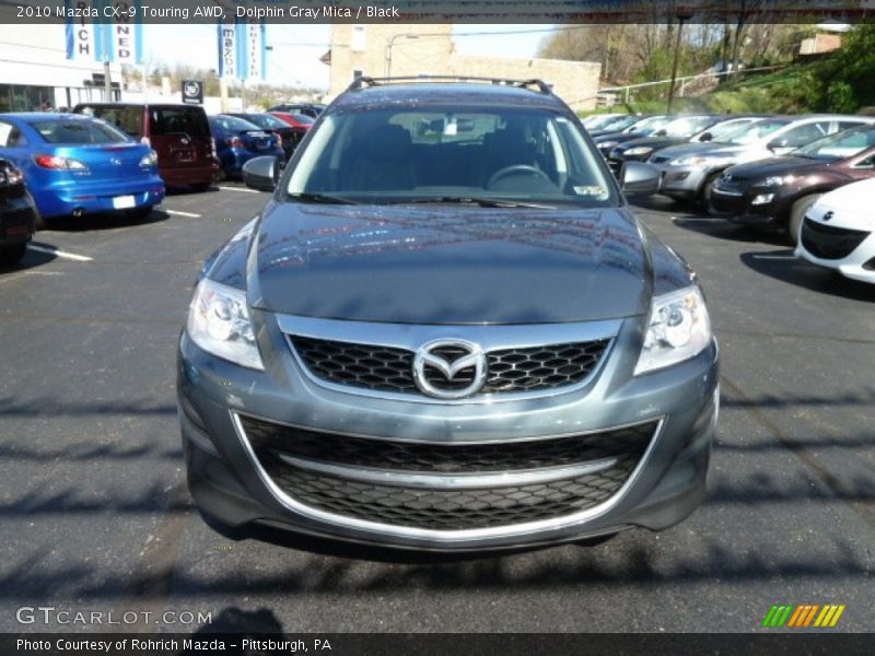 Dolphin Gray Mica / Black 2010 Mazda CX-9 Touring AWD