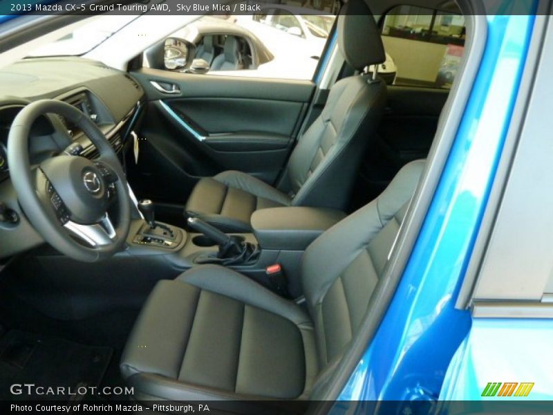  2013 CX-5 Grand Touring AWD Black Interior