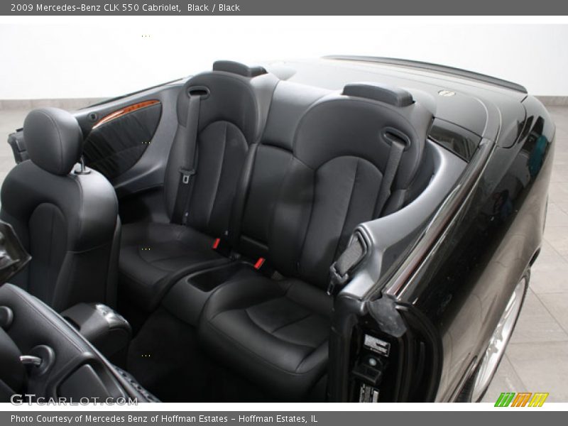 Black / Black 2009 Mercedes-Benz CLK 550 Cabriolet