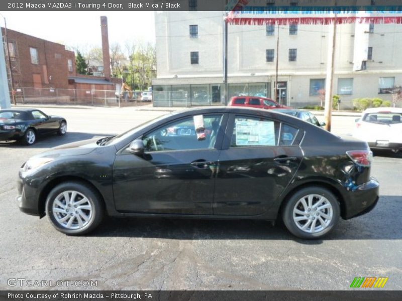 Black Mica / Black 2012 Mazda MAZDA3 i Touring 4 Door
