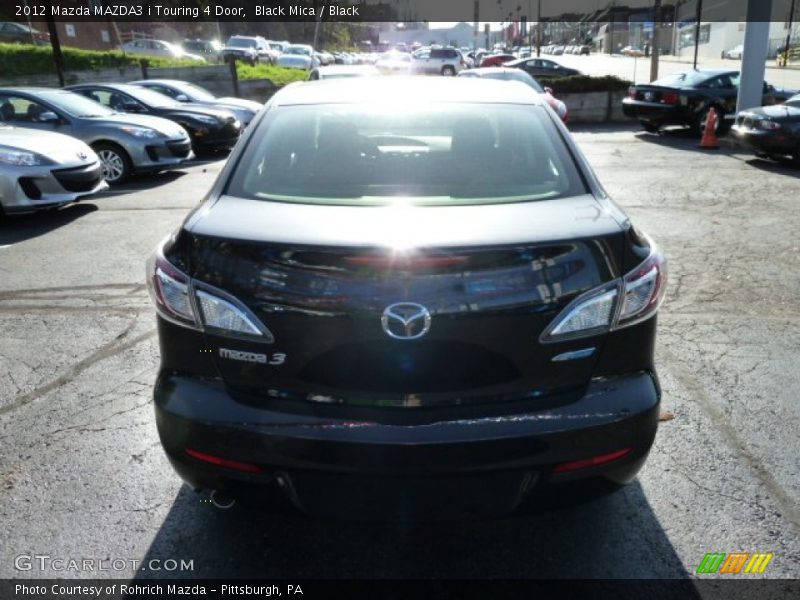 Black Mica / Black 2012 Mazda MAZDA3 i Touring 4 Door